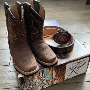 [Halcones] Toddler Boy Cowboy Boots